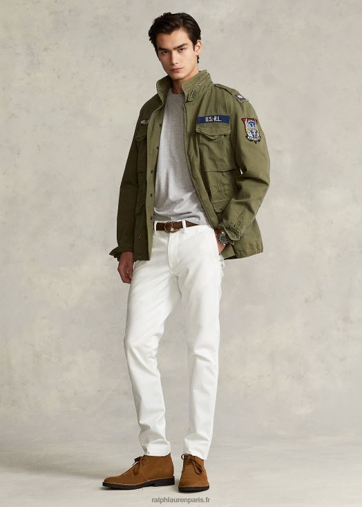 pull à col rond en coton 46T60T1068 Hommes Ralph Lauren andover bruyère