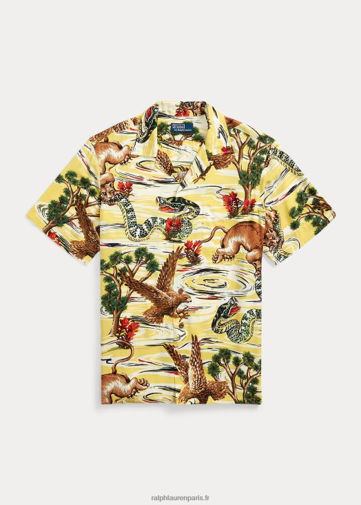 chemise de camp imprimée 46T60T1050 Hommes Ralph Lauren multi