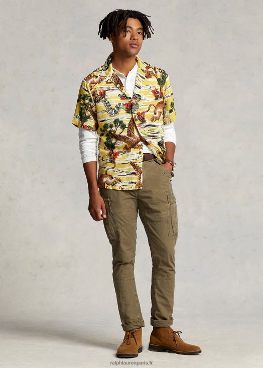 chemise de camp imprimée 46T60T1050 Hommes Ralph Lauren multi