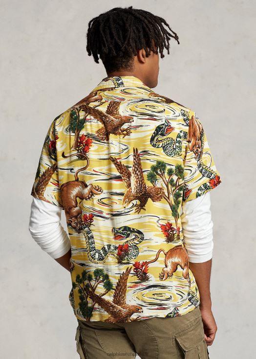 chemise de camp imprimée 46T60T1050 Hommes Ralph Lauren multi