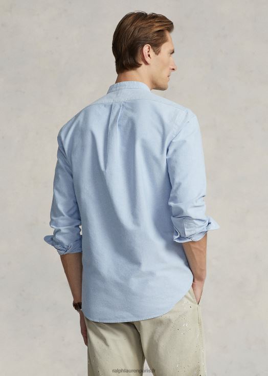 chemise oxford coupe classique 46T60T761 Hommes Ralph Lauren bleu