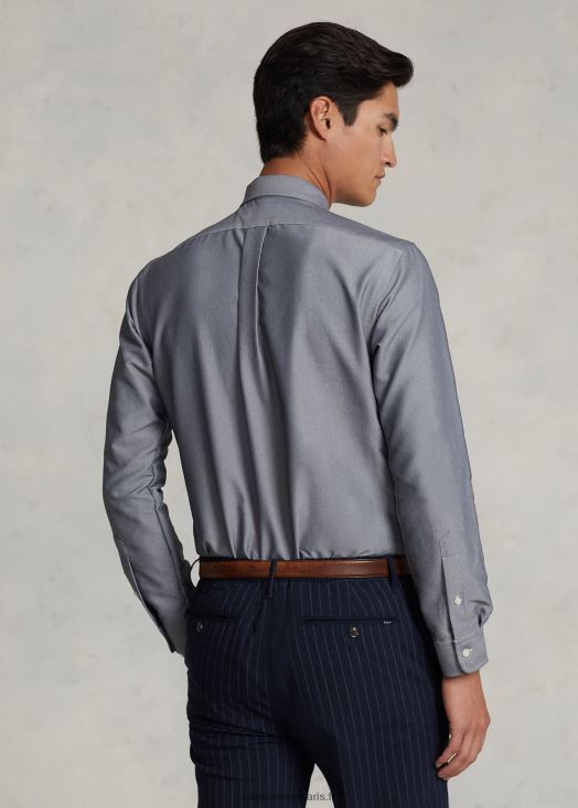 chemise oxford performance coupe classique 46T60T788 Hommes Ralph Lauren ardoise