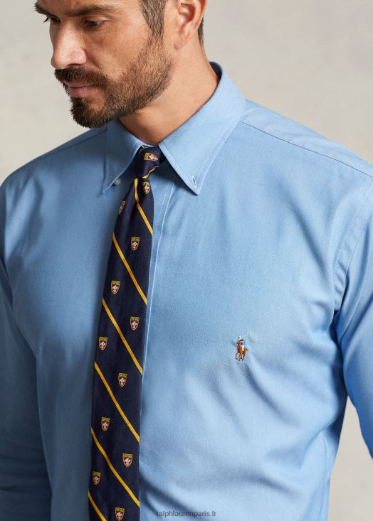 chemise oxford stretch performante 46T60T1445 Hommes Ralph Lauren bsr bleu