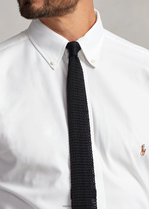 chemise oxford stretch performante 46T60T1446 Hommes Ralph Lauren blanc