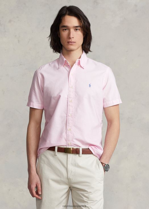 chemise oxford teintée coupe classique 46T60T485 Hommes Ralph Lauren rose carmel