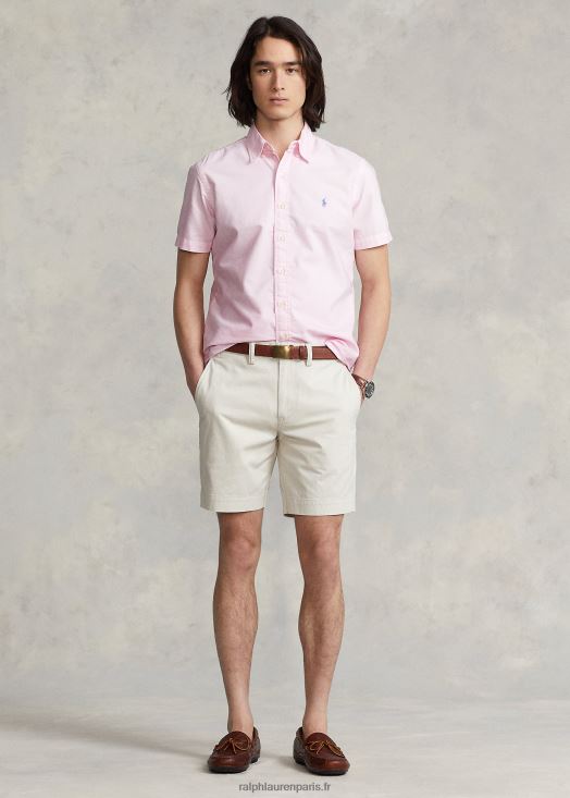 chemise oxford teintée coupe classique 46T60T485 Hommes Ralph Lauren rose carmel