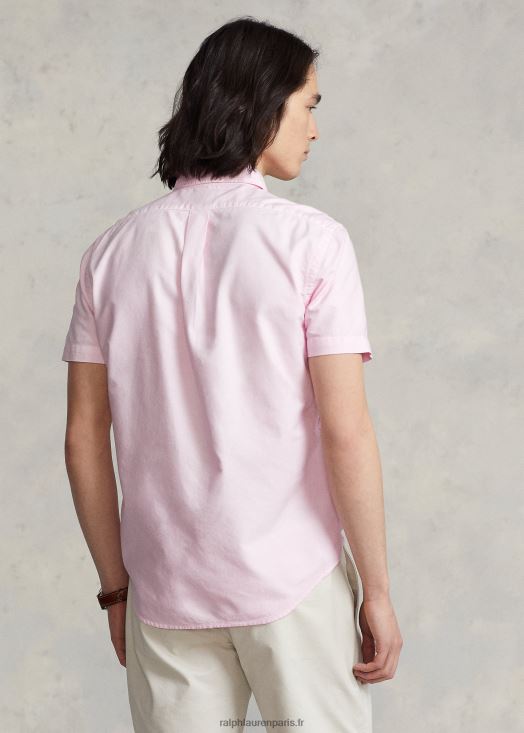 chemise oxford teintée coupe classique 46T60T485 Hommes Ralph Lauren rose carmel