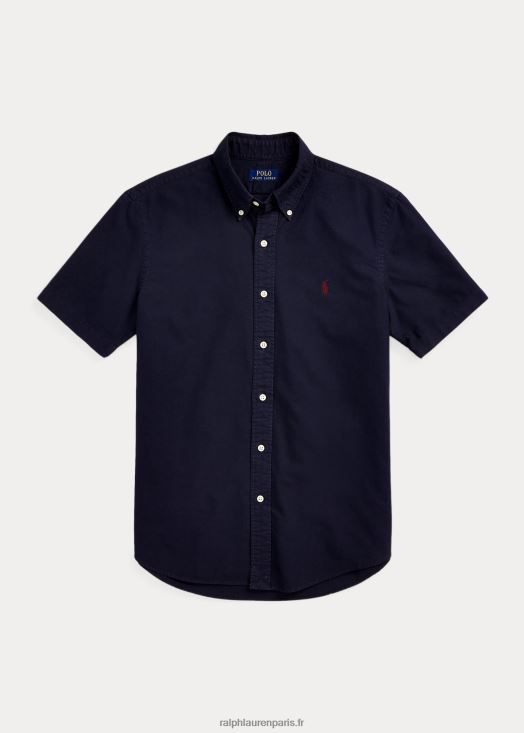 chemise oxford teintée coupe classique 46T60T487 Hommes Ralph Lauren marine rl
