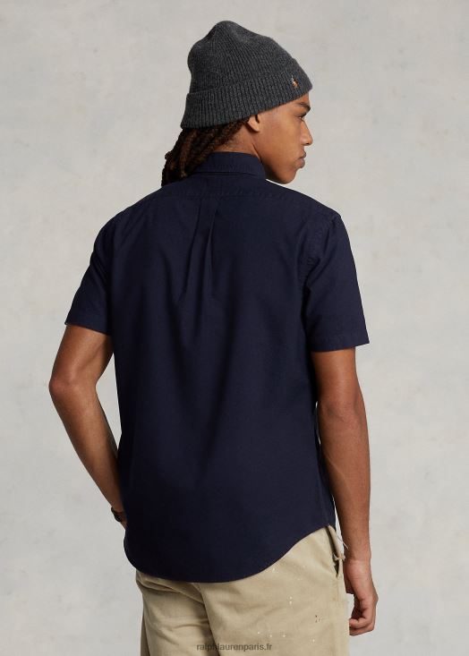 chemise oxford teintée coupe classique 46T60T487 Hommes Ralph Lauren marine rl