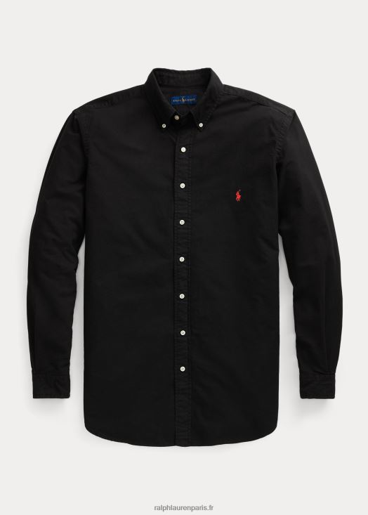 chemise oxford teinte en pièce 46T60T1511 Hommes Ralph Lauren noir
