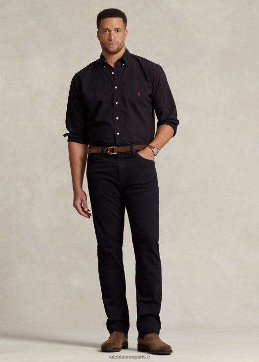 chemise oxford teinte en pièce 46T60T1511 Hommes Ralph Lauren noir