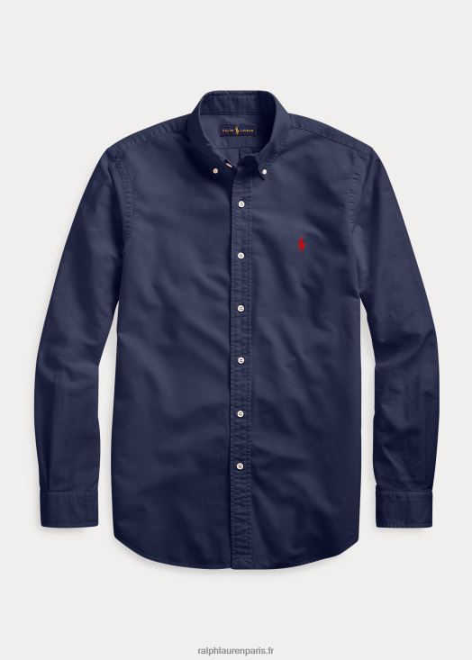 chemise oxford teinte en pièce 46T60T1513 Hommes Ralph Lauren marine rl