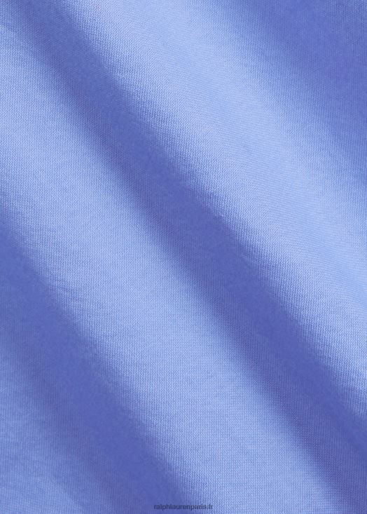 chemise oxford teinte en pièce 46T60T1515 Hommes Ralph Lauren bleu de l'île du port