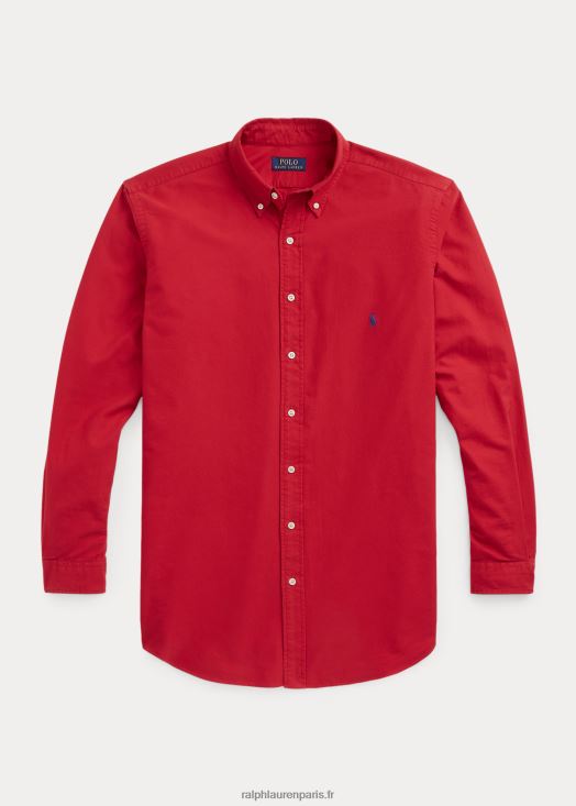 chemise oxford teinte en pièce 46T60T1516 Hommes Ralph Lauren rl 2000 rouge