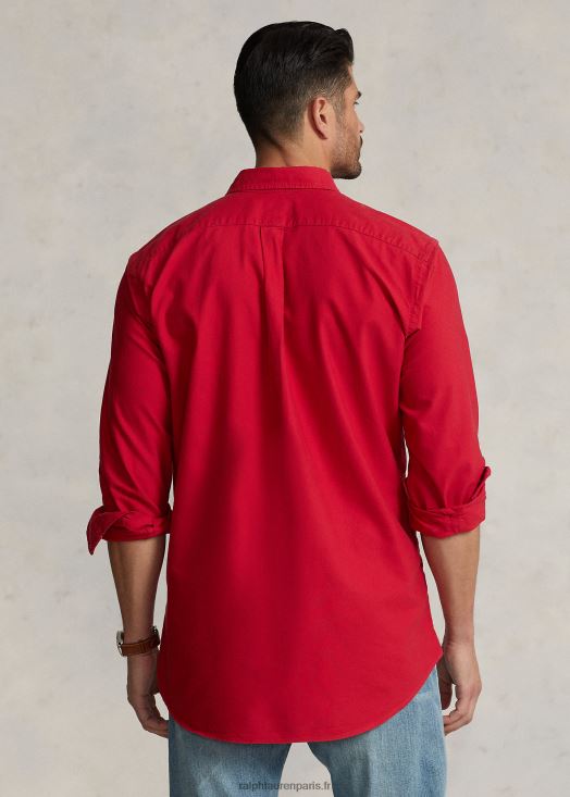 chemise oxford teinte en pièce 46T60T1516 Hommes Ralph Lauren rl 2000 rouge
