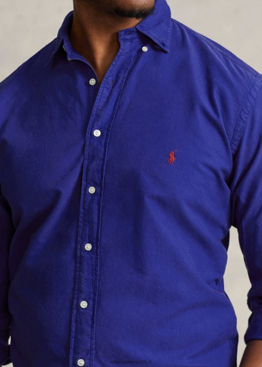 chemise oxford teinte en pièce 46T60T1517 Hommes Ralph Lauren ville royale