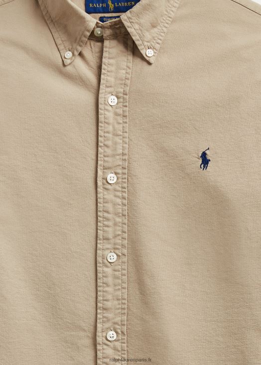 chemise oxford teinte en pièce 46T60T1519 Hommes Ralph Lauren bronzage de Surrey