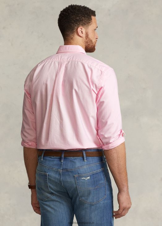 chemise oxford teinte en pièce 46T60T1520 Hommes Ralph Lauren rose carmel