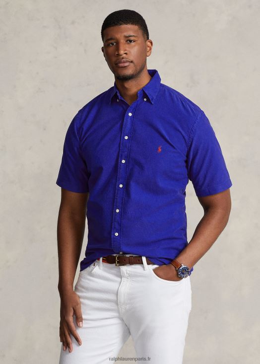 chemise oxford teinte en pièce 46T60T1875 Hommes Ralph Lauren ville royale