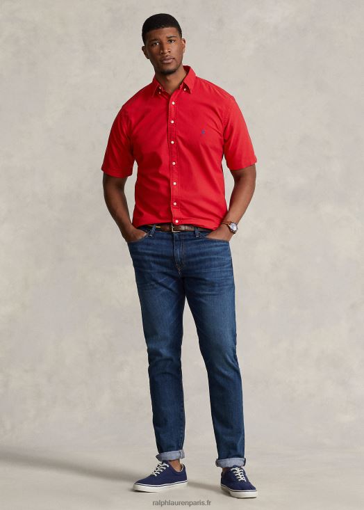 chemise oxford teinte en pièce 46T60T1877 Hommes Ralph Lauren rl 2000 rouge