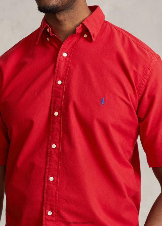 chemise oxford teinte en pièce 46T60T1877 Hommes Ralph Lauren rl 2000 rouge