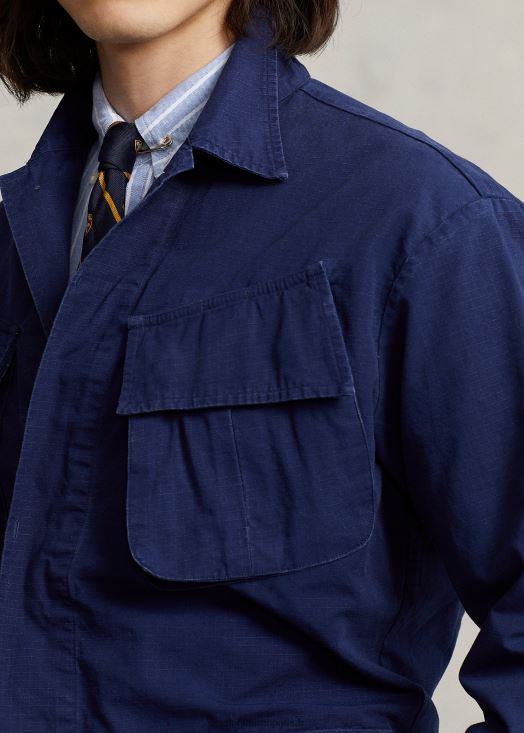surchemise indéchirable 46T60T1261 Hommes Ralph Lauren marine de newport