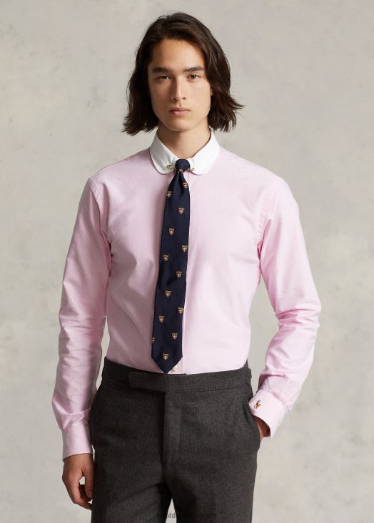 chemise oxford sur mesure 46T60T8473 Hommes Ralph Lauren nouvelle rose