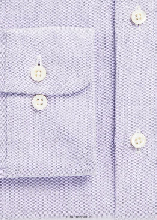 chemise oxford sur mesure 46T60T8527 Hommes Ralph Lauren chardon