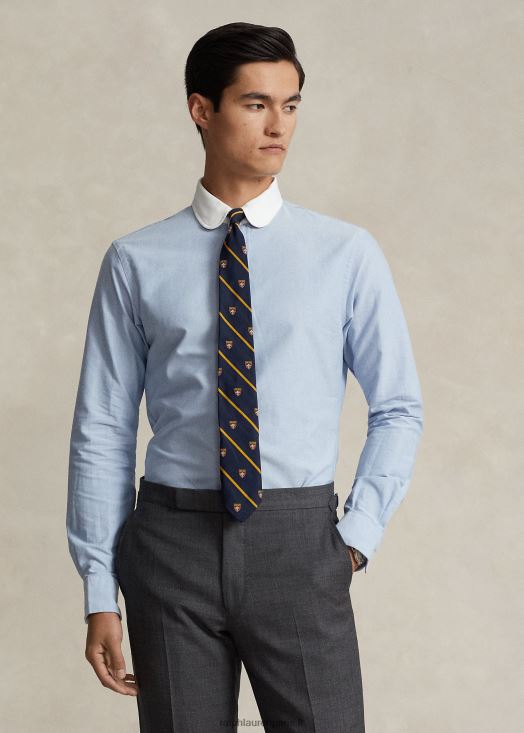 chemise oxford sur mesure 46T60T958 Hommes Ralph Lauren bsr bleu
