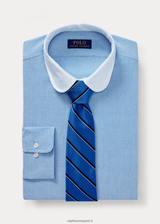 chemise oxford sur mesure 46T60T958 Hommes Ralph Lauren bsr bleu