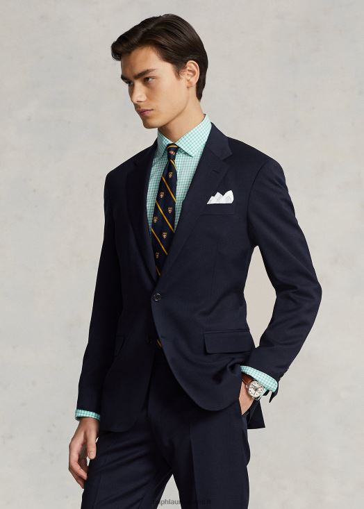 chemise slim fit en popeline à carreaux 46T60T742 Hommes Ralph Lauren key west vert/blanc