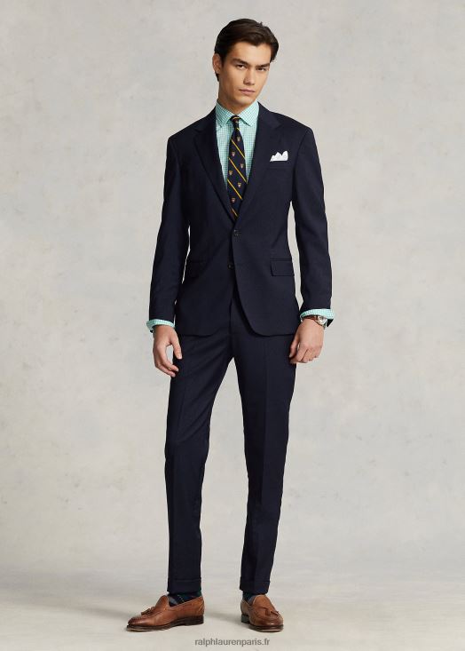 chemise slim fit en popeline à carreaux 46T60T742 Hommes Ralph Lauren key west vert/blanc
