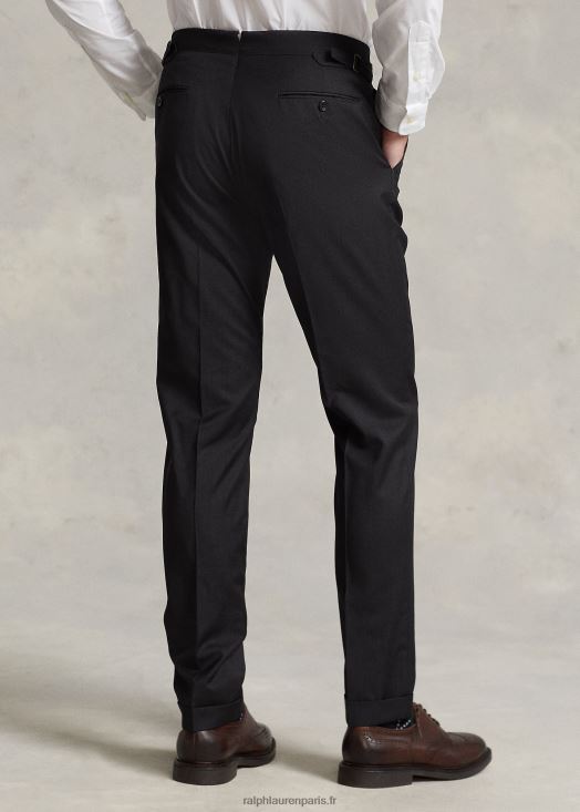 costume polo en sergé de laine 46T60T933 Hommes Ralph Lauren charbon