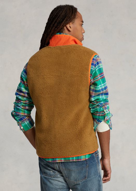 gilet polaire à poils collés 46T60T1254 Hommes Ralph Lauren surf de sable