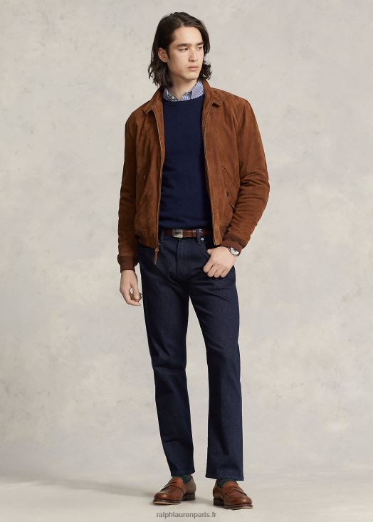 jean droit décontracté hampton 46T60T281 Hommes Ralph Lauren tronçon de meunier
