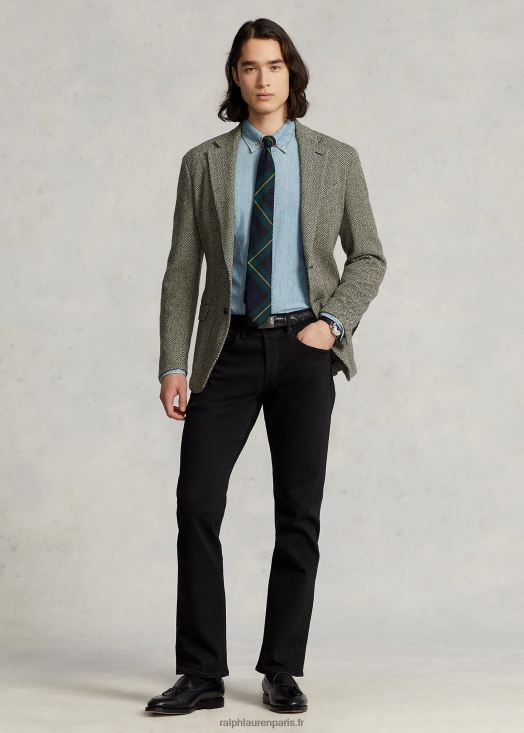 jean droit slim varick 46T60T1001 Hommes Ralph Lauren dover stretch noir