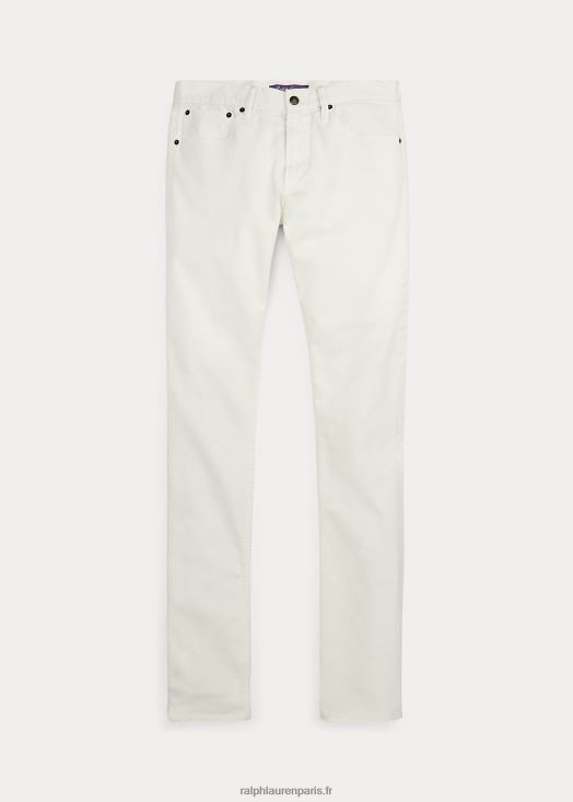 jean stretch coupe slim 46T60T50 Hommes Ralph Lauren crème classique