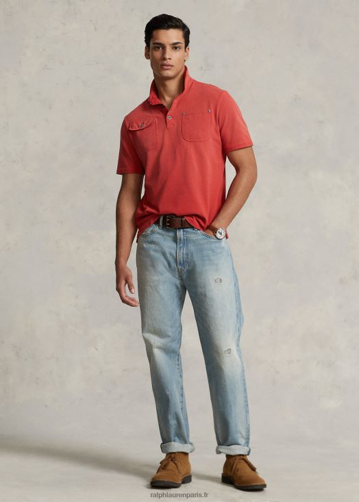 jean vintage coupe classique en détresse 46T60T491 Hommes Ralph Lauren lumière buckbrook