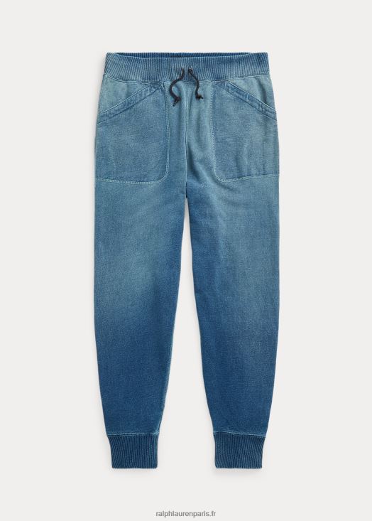 pantalon de survêtement en molleton français 46T60T1730 Hommes Ralph Lauren indigo