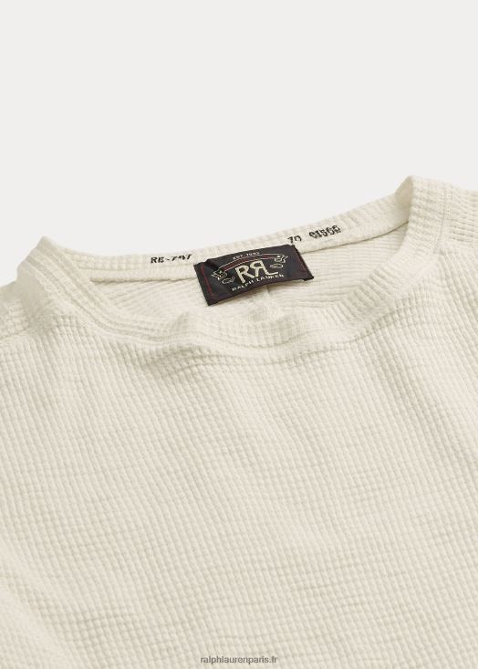 ras du cou texturé 46T60T1692 Hommes Ralph Lauren papier blanc