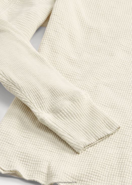 ras du cou texturé 46T60T1692 Hommes Ralph Lauren papier blanc