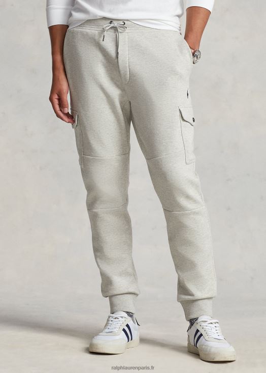 pantalon de jogging cargo à double maille 46T60T478 Hommes Ralph Lauren bruyère sport léger