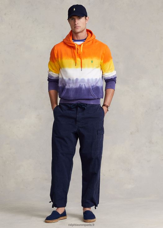 pantalon cargo décontracté en toile 46T60T1054 Hommes Ralph Lauren marine de newport