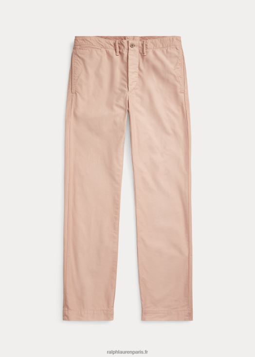 pantalon chino officier 46T60T1776 Hommes Ralph Lauren rose délavé par le soleil