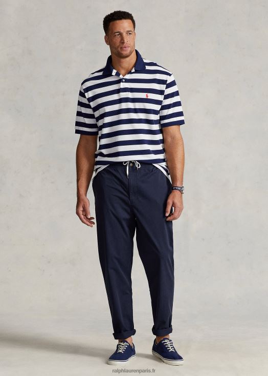 pantalon polo prepster stretch coupe classique 46T60T1906 Hommes Ralph Lauren encre nautique