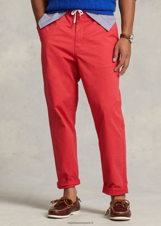 polo prepster pantalon chino coupe classique 46T60T576 Hommes Ralph Lauren tribord rouge