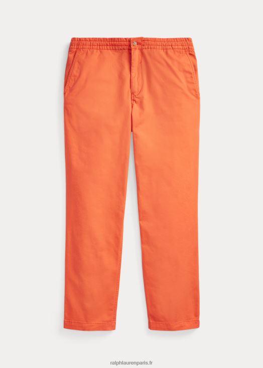 polo prepster pantalon chino coupe classique 46T60T577 Hommes Ralph Lauren corail d'été