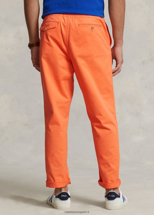 polo prepster pantalon chino coupe classique 46T60T577 Hommes Ralph Lauren corail d'été