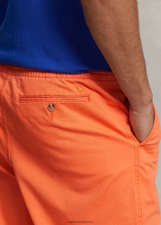 polo prepster pantalon chino coupe classique 46T60T577 Hommes Ralph Lauren corail d'été