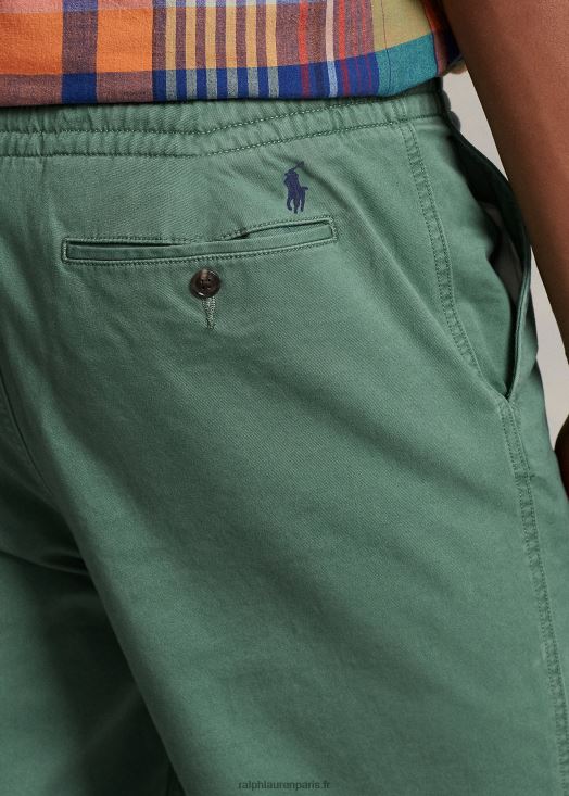 polo prepster pantalon chino coupe classique 46T60T579 Hommes Ralph Lauren forêt lavée